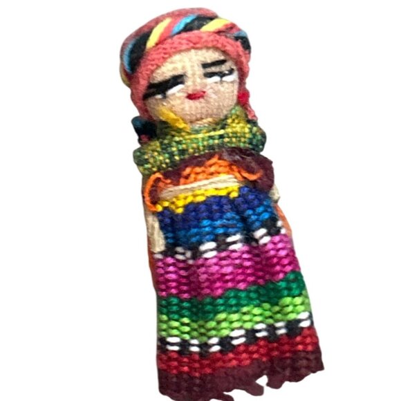 Other - Guatemalan Handmade Mayan Arts Worry Dolls Good Luck Charm Gift
